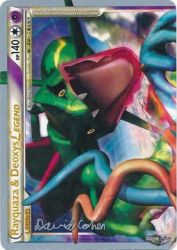 Rayquaza & Deoxys LEGEND (Twinboar) 89/90<br/>Shinji Higuchi + Sachiko Eba