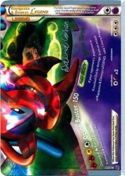 Rayquaza & Deoxys LEGEND (Twinboar) 90/90<br/>Shinji Higuchi + Sachiko Eba