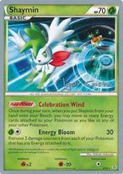 Shaymin (Pesadelo Prism) 8/95<br/>Hideaki Hakozaki