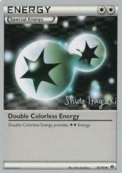 Double Colorless Energy (Terraki-Mewtwo) 92/99<br/>5ban Graphics