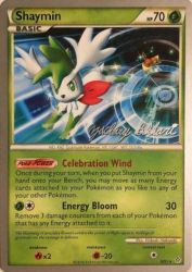 Shaymin (CMT Deck) 8/95<br/>Hideaki Hakozaki