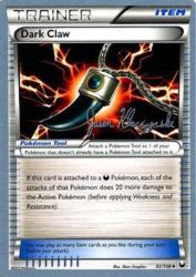 Dark Claw (Darkrai Deck) 92/108<br/>5ban Graphics