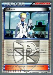 Colress (Ultimate Team Plasma) 118/135<br/>Yusuke Ohmura