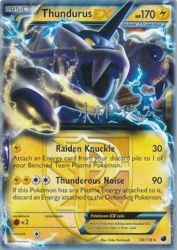 Thundurus-EX (Plasma Power) 38/116<br/>Eske Yoshinob