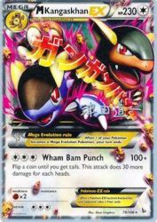 Mega Kangaskhan-EX (Crazy Punch) 79/106<br/>5ban Graphics