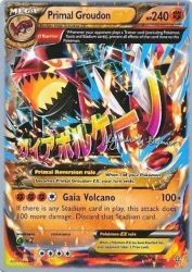 Primal Groudon-EX (Primal Groudon) 86/160<br/>5ban Graphics