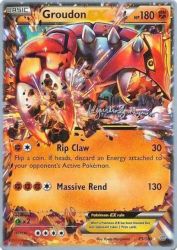 Groudon-EX (Primal Groudon) 85/160<br/>Ryota Murayama