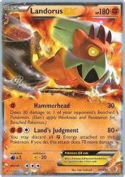Landorus-EX (The Flying Hammer) 144/149<br/>Eske Yoshinob