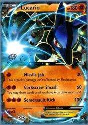 Lucario-EX (The Flying Hammer) 107/111<br/>Eske Yoshinob