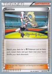 Korrina (Primal Groudon) 95/111<br/>Ken Sugimori