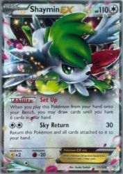 Shaymin-EX (Punches 'N' Bites) 77/108<br/>Ayaka Yoshida