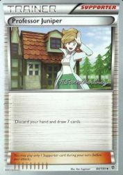Professor Juniper (Punches 'N' Bites) 84/101<br/>Ken Sugimori