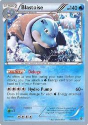 Blastoise (Honorstoise) 16/101<br/>Satoshi Shirai