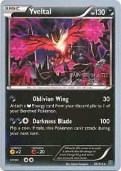 Yveltal (Black Dragon) 65/114<br/>Hajime Kusajima