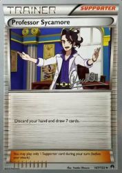 Professor Sycamore (Infinite Force) 107/122<br/>Yusuke Ohmura