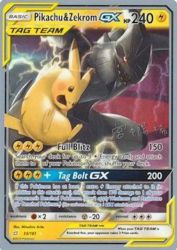 Pikachu & Zekrom-GX (Pikarom Judge) 33/181<br/>Mitsuhiro Arita