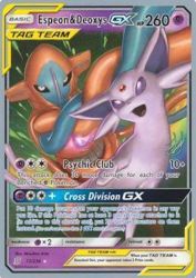 Espeon & Deoxys-GX (Perfection) 72/236<br/>Mitsuhiro Arita