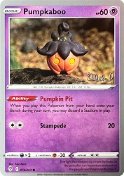 Pumpkaboo (ADP) 076/203<br/>Yuka Morii