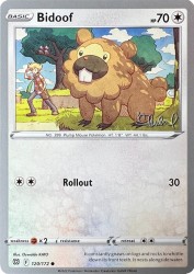 Bidoof (ADP) 120/172<br/>Oswaldo KATO