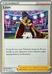 Leon (Ice Rider Palkia) 154/185<br/>Ken Sugimori