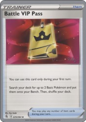 Battle VIP Pass (Mew's Revenge) 225/264<br/>Ryo Ueda