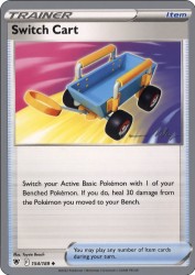Switch Cart (Mew's Revenge) 154/189<br/>Toyste Beach