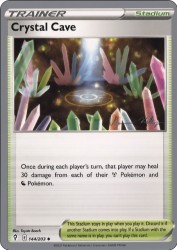 Crystal Cave (Mew's Revenge) 144/203<br/>Toyste Beach