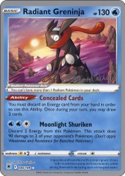 Radiant Greninja (Psychic Elegance) 046/189<br/>Souichirou Gunjima