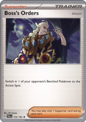 Boss's Orders Ghetsis (Psychic Elegance) 172/193<br/>NC Empire