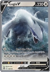 Lugia-V (Colorless Lugia) 138/195<br/>Mitsuhiro Arita