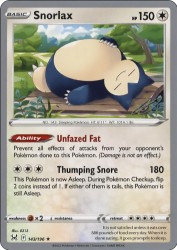 Snorlax (Colorless Lugia) 143/196<br/>0313