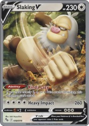 Slaking-V (Colorless Lugia) 058/078<br/>Saki Hayashiro
