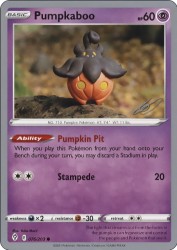 Pumpkaboo (Colorless Lugia) 073/203<br/>Yuka Morii