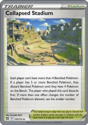 Collapsed Stadium (Colorless Lugia) 137/172<br/>Oswaldo KATO