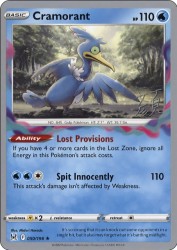 Cramorant (Lost Box Kyogre) 050/196<br/>Midori Harada