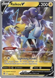 Raikou-V (Lost Box Kyogre) 048/172<br/>PLANETA Mochizuki