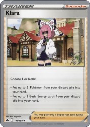 Klara (Lost Box Kyogre) 145/198<br/>Ken Sugimori