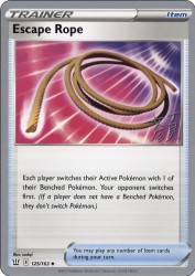 Escape Rope (Lost Box Kyogre) 125/163<br/>sadaji
