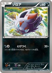 Zorua 021/BW-P