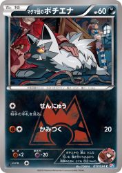 Team Magma's Poochyena 017/034