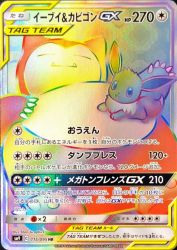 Eevee & Snorlax-GX 115/095