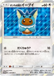 Poncho-wearing Eevee 137/SM-P
