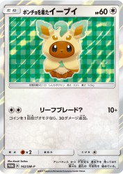 Poncho-wearing Eevee 142/SM-P